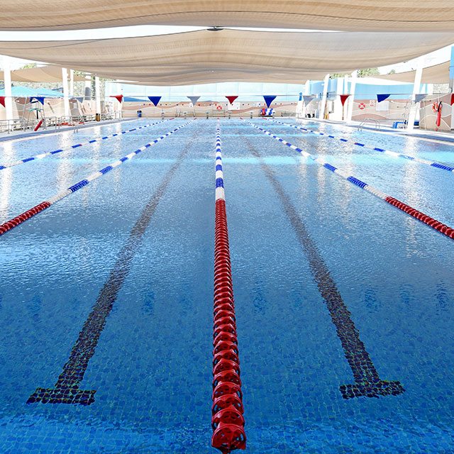 Olympic sized swimming pool